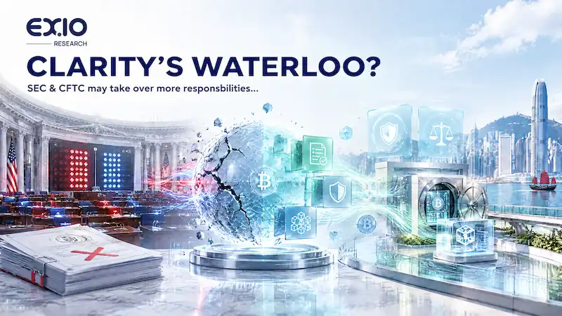CLARITY Act惨遭滑铁卢、下次可能要等2030年——加密市场及监管发展会因此受阻吗?