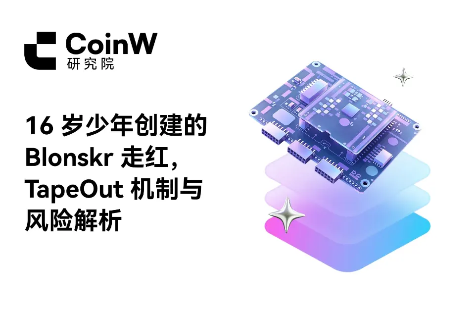 16岁少年创建的Blonskr走红，TapeOut机制与风险解析