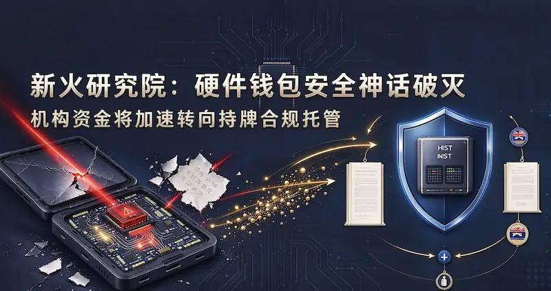 新火研究院：硬件钱包安全神话破灭，机构资金将加速转向持牌合规托管