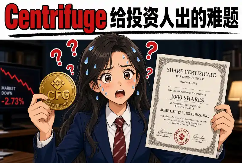 Centrifuge：从现实资产融资到机构级金融基础设施，为什么又要重组 CFG？