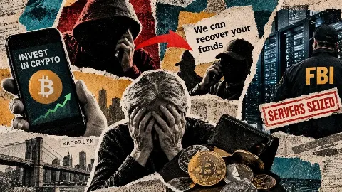先骗光积蓄,再回头“补刀”!揭秘加密货币圈的连环骗局