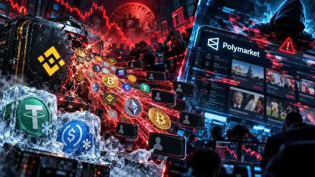 币安热钱包疑遭黑客攻击，数十亿美元流出；Polymarket同日UI遭入侵