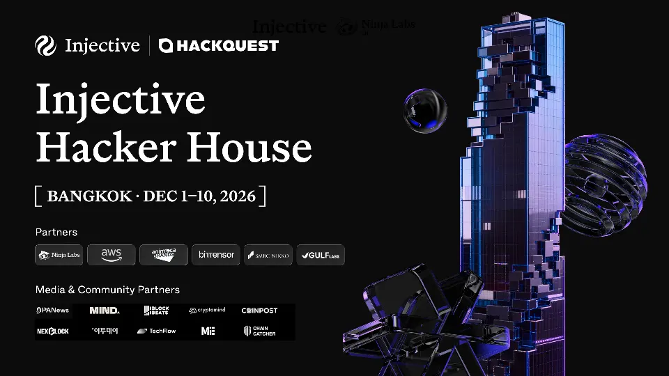 Injective Hacker House 曼谷站报名正式开启