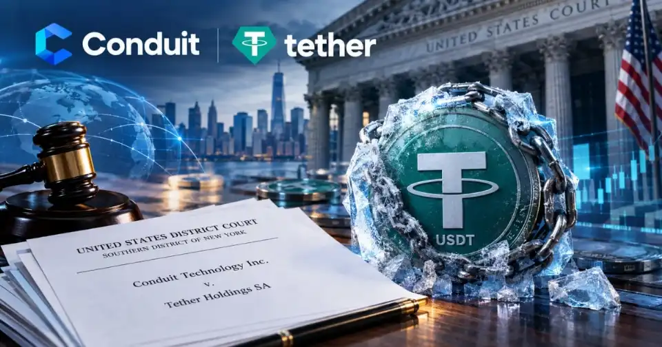 276万美元USDT被冻结一年，Conduit起诉Tether：稳定币发行商的冻结权，边界在哪里？